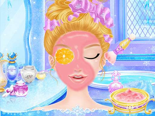 Game Princess Salon Frozen Party