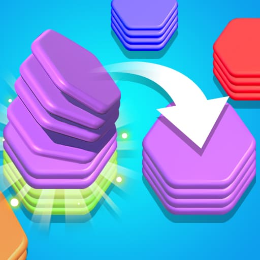 Game Hexa Sort 3D